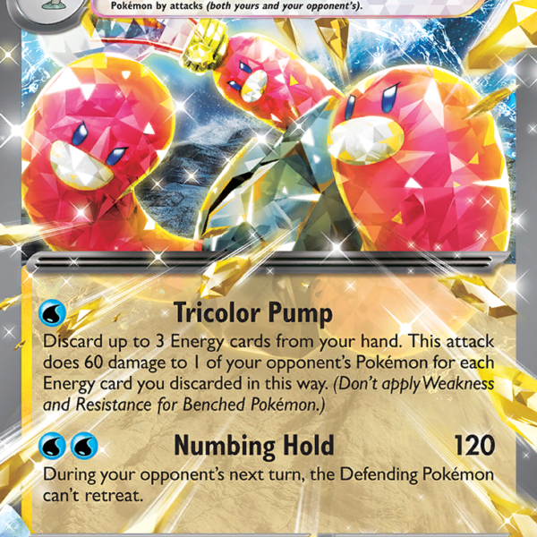 TEF - 060 - Wugtrio ex - Double rare