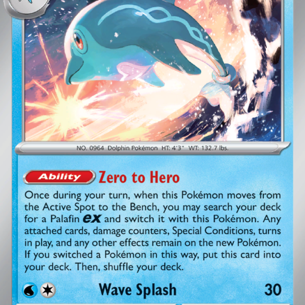 TWM - 060 - Palafin - reverse holo