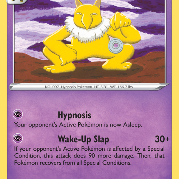 EVS - 62 - Hypno - reverse holo