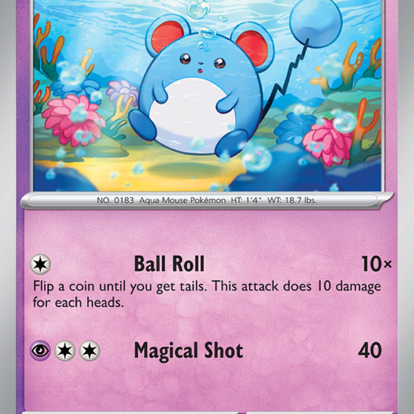 TEF - 064 - Marill - reverse holo