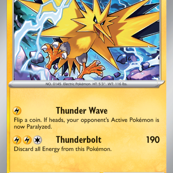 TWM - 065 - Zapdos - holo