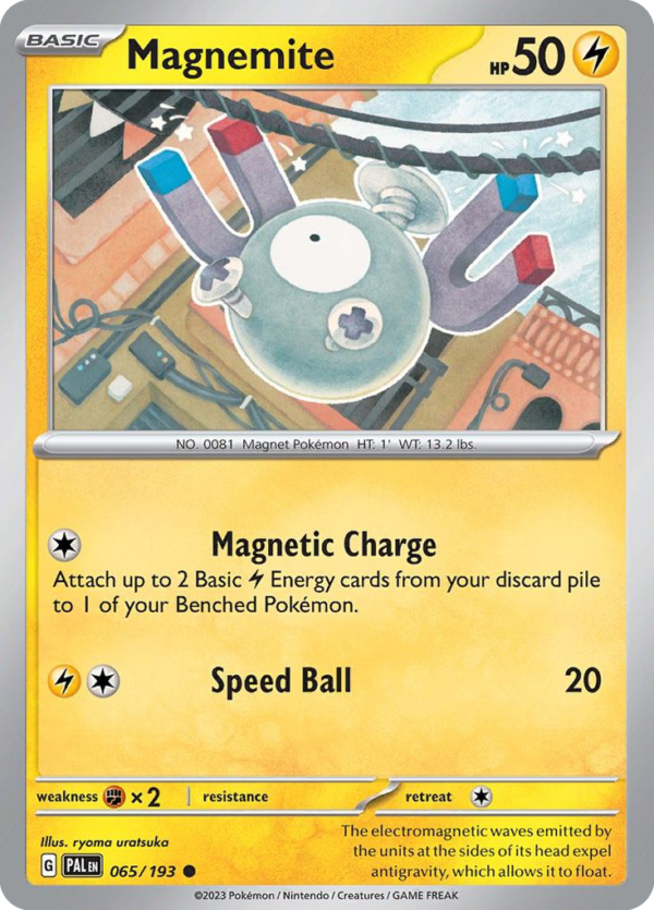 PAL - 065 - Magnemite - reverse holo