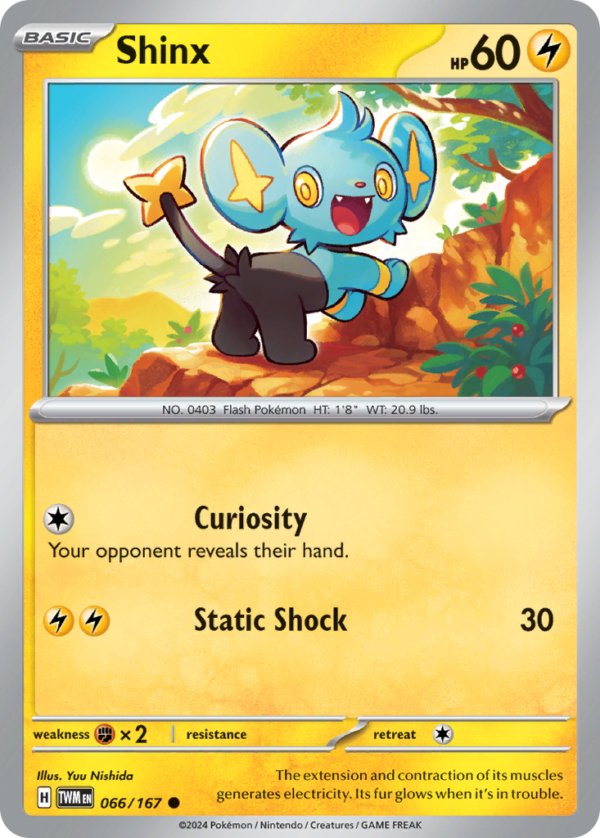 TWM - 066 - Shinx - reverse holo