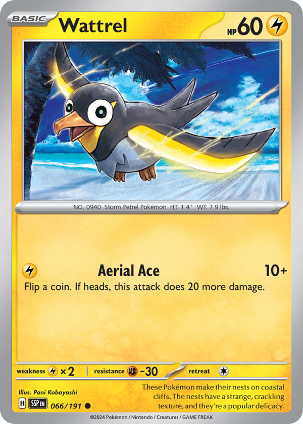 SSP - 066 - Wattrel - reverse holo
