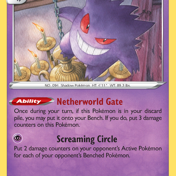 LOR - 066 - Gengar - holo