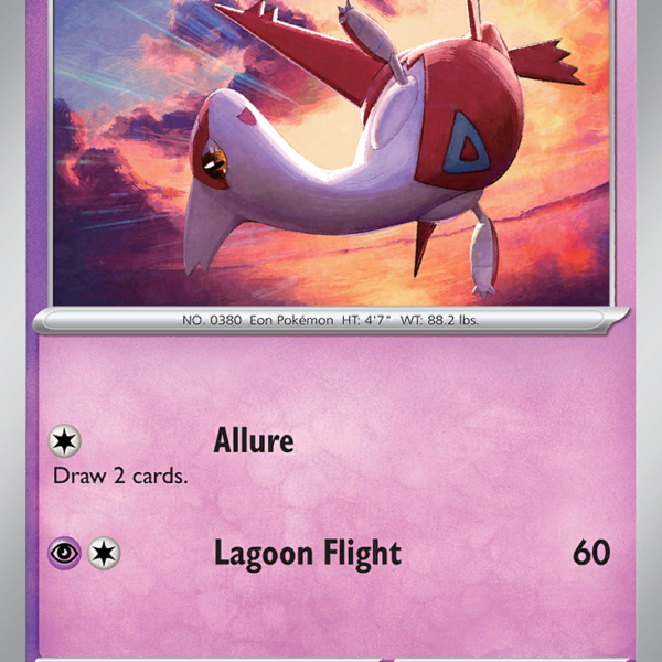 TEF - 067 - Latias - reverse holo