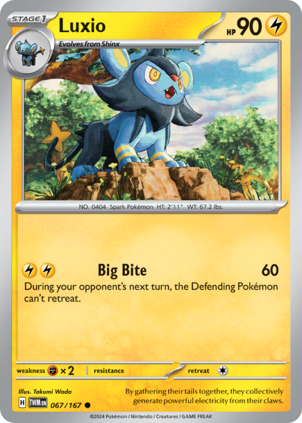 TWM - 067 - Luxio - reverse holo