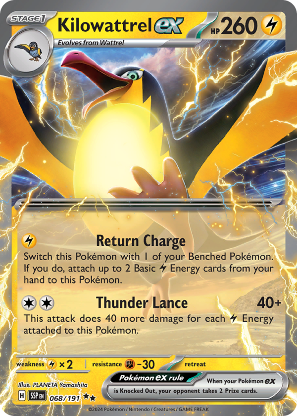 SSP - 068 - Kilowattrel ex - Double rare