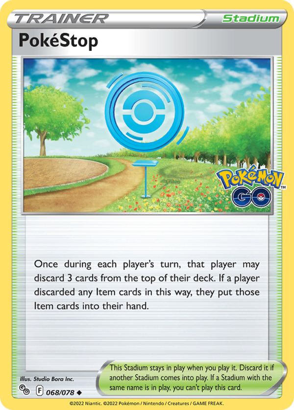 PGO - 068 - PokéStop - reverse holo