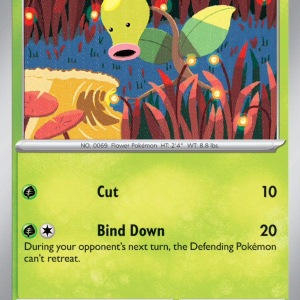 MEW - 069 - Bellsprout - reverse holo