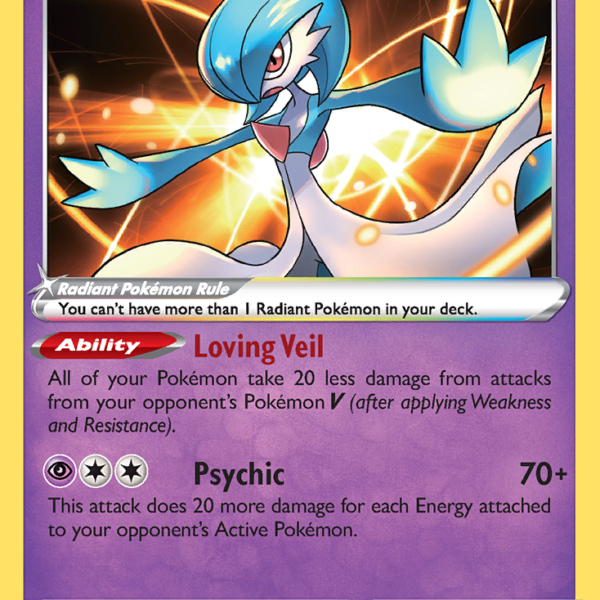 LOR - 069 - Radiant Gardevoir - Radiant Rare