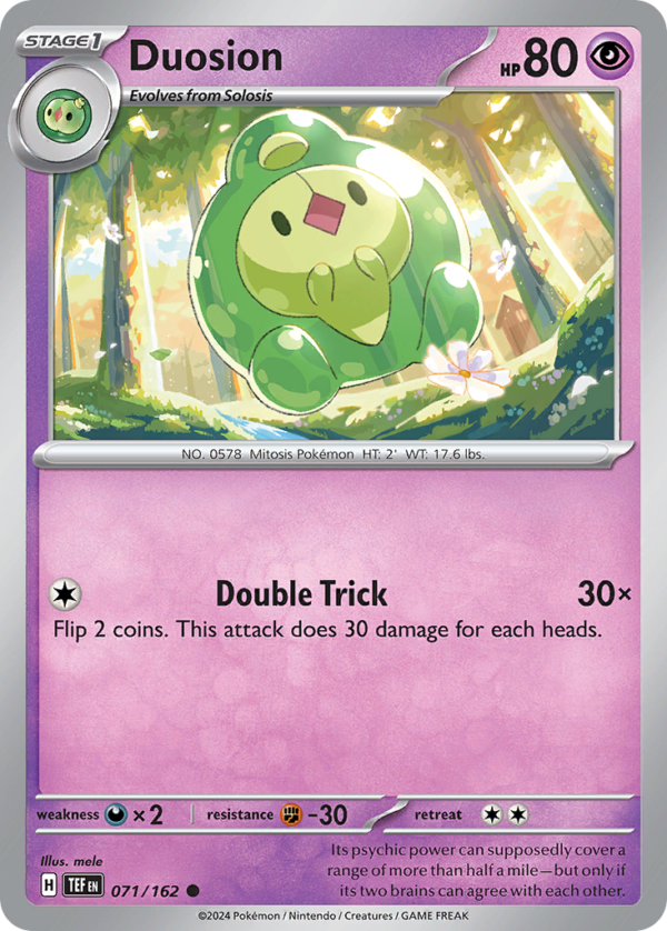 TEF - 071 - Duosion - reverse holo