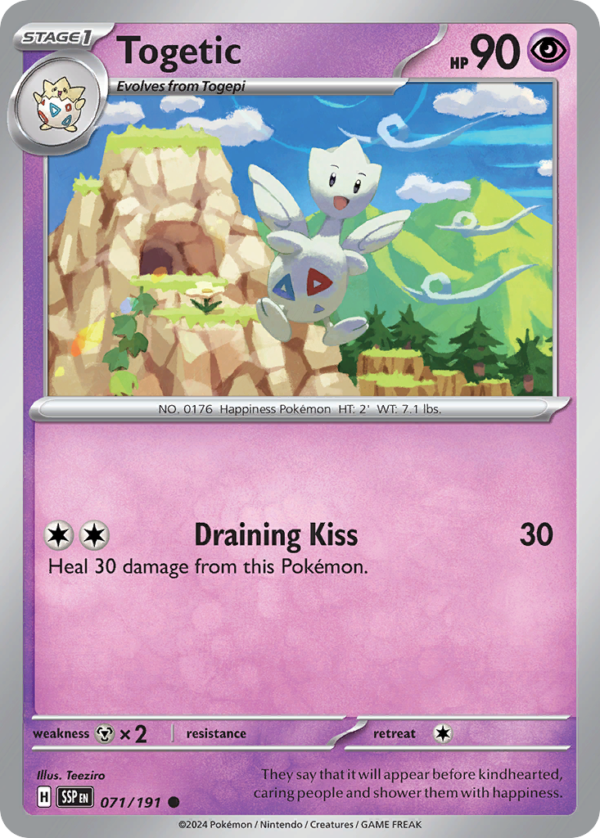 SSP - 071 - Togetic - reverse holo