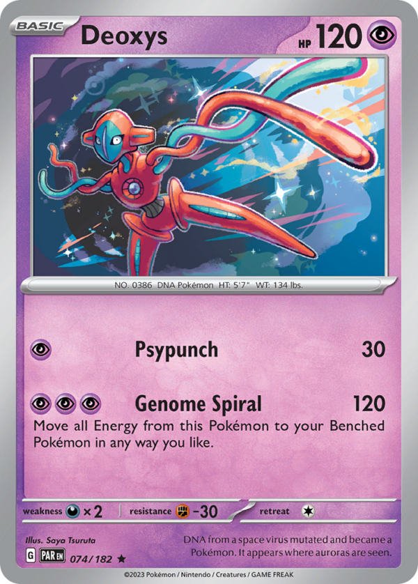 PAR - 074 - Deoxys - holo
