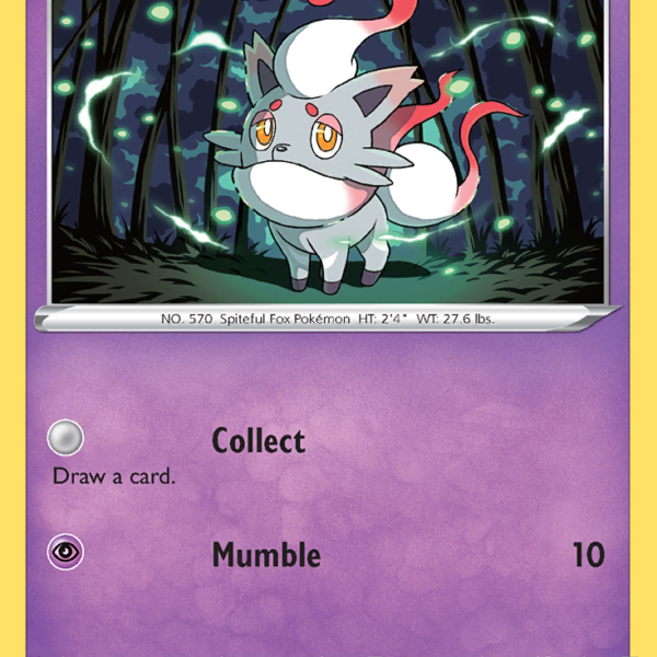 LOR - 075 - Hisuian Zorua - reverse holo