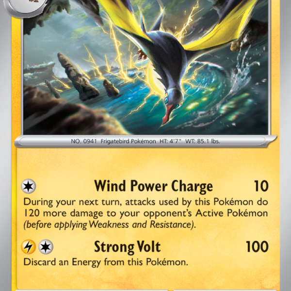 TWM - 076 - Kilowattrel - reverse holo