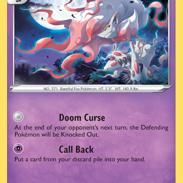 LOR - 076 - Hisuian Zoroark - holo