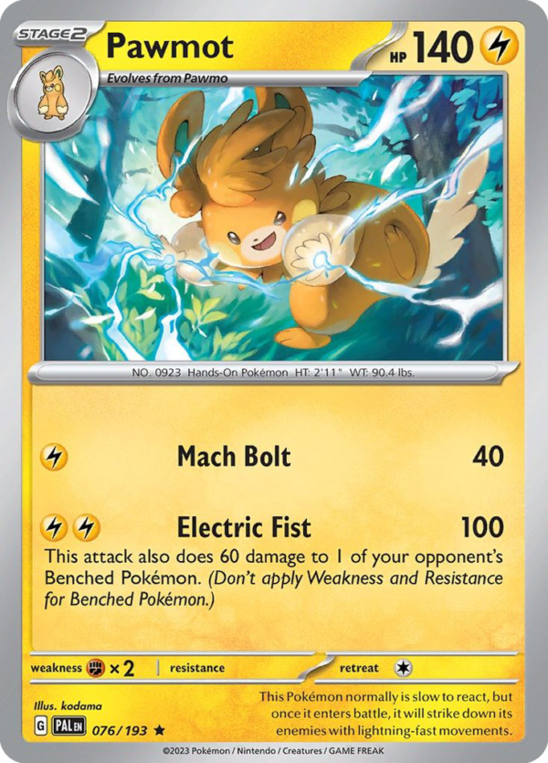 PAL - 076 - Pawmot - holo