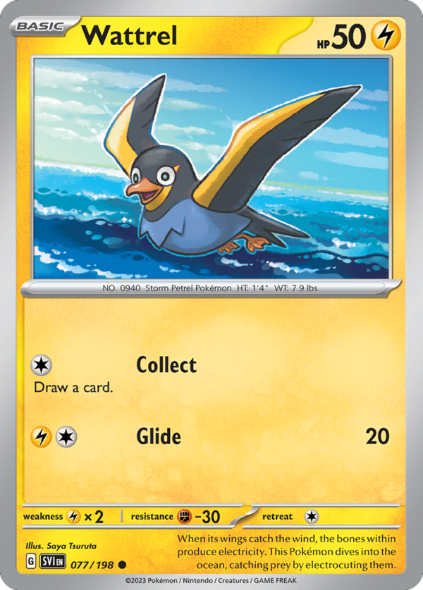 SVI - 077 - Wattrel - reverse holo