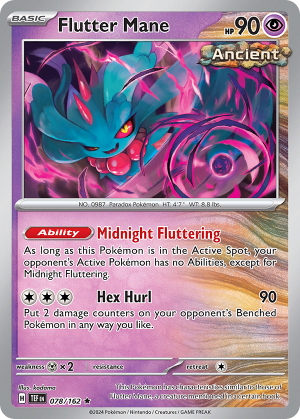 TEF - 078 - Flutter Mane - holo
