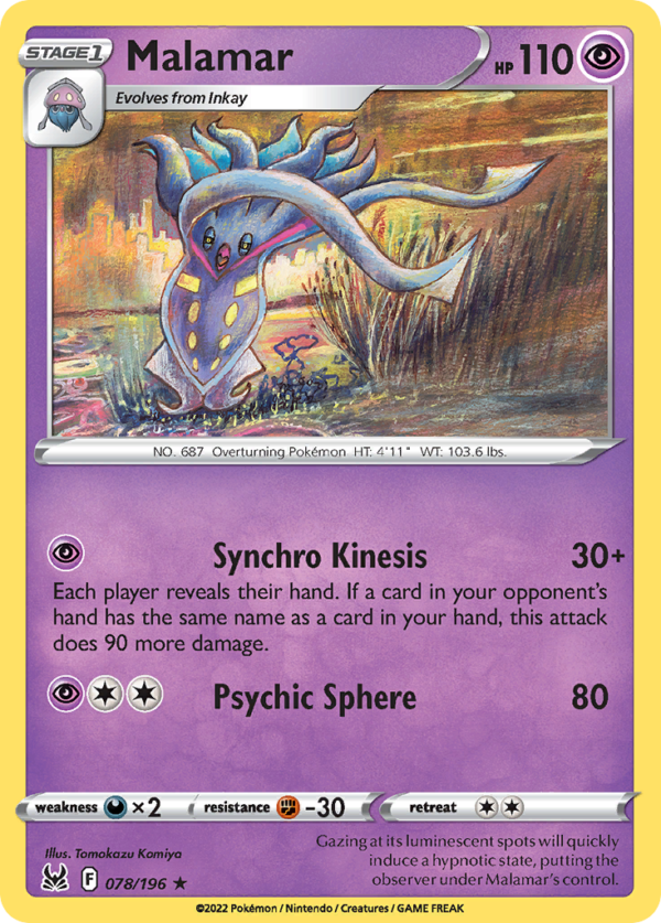 LOR - 078 - Malamar - reverse holo