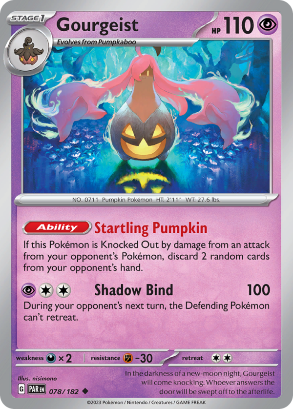 PAR - 078 - Gourgeist - reverse holo
