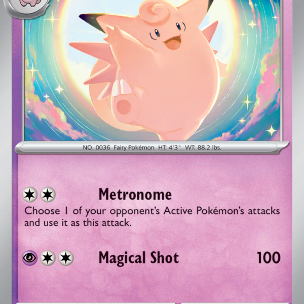 TWM - 079 - Clefable - reverse holo