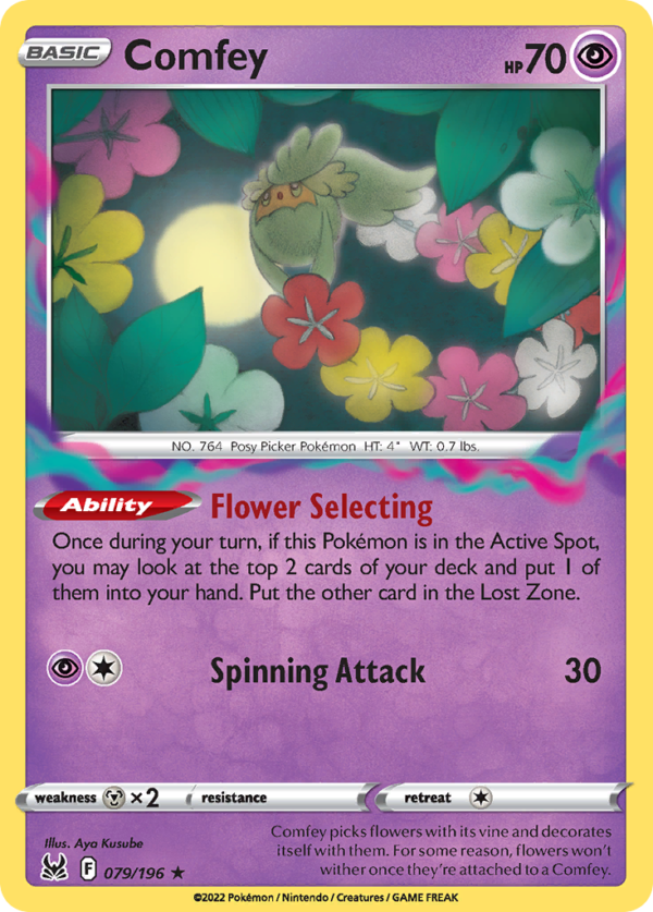 LOR - 079 - Comfey - reverse holo