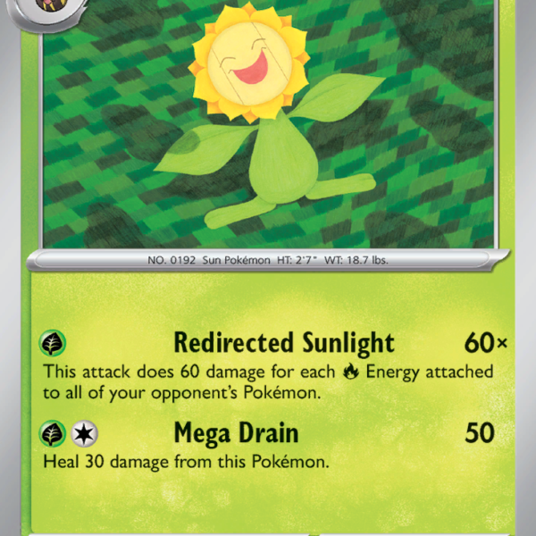 TWM - 007 - Sunflora - reverse holo