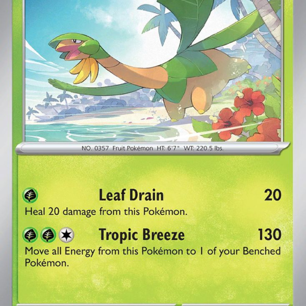PAL - 007 - Tropius - reverse holo