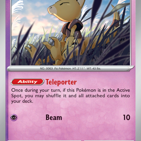 TWM - 080 - Abra - reverse holo