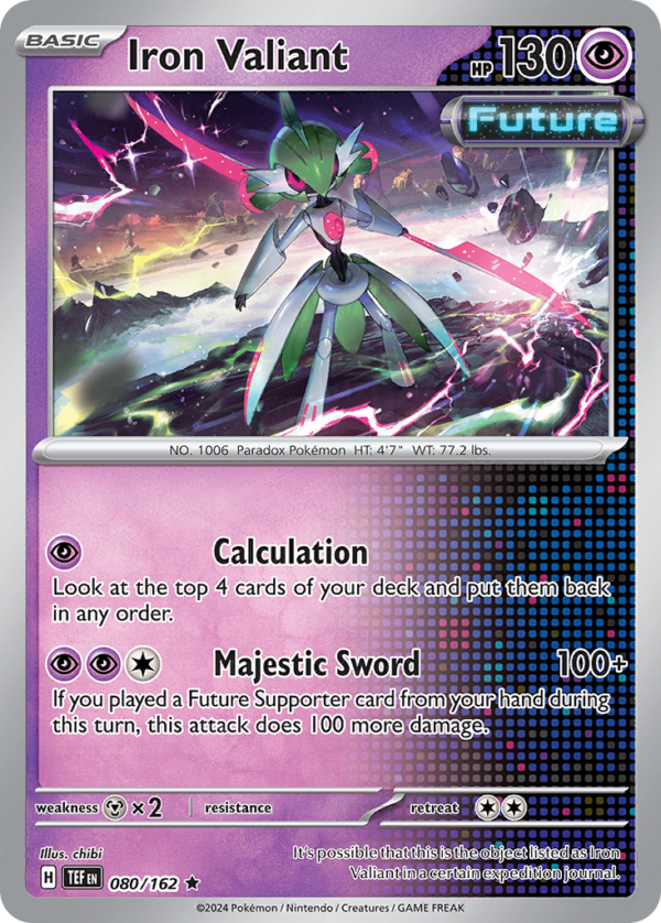 TEF - 080 - Iron Valiant - holo