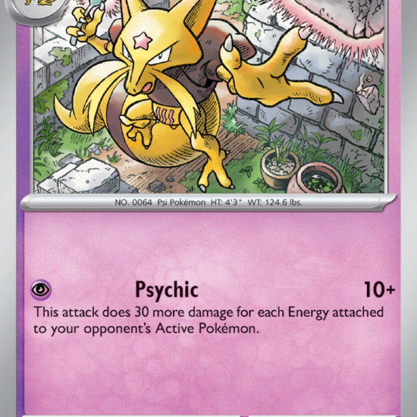 TWM - 081 - Kadabra - reverse holo