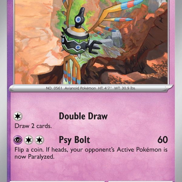 SSP - 081 - Sigilyph - reverse holo