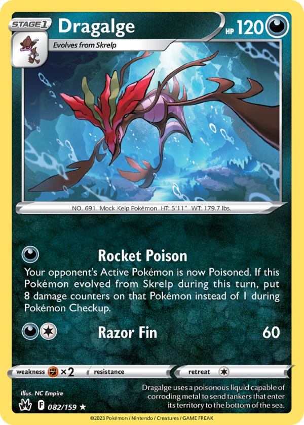 CRZ - 082 - Dragalge - reverse holo