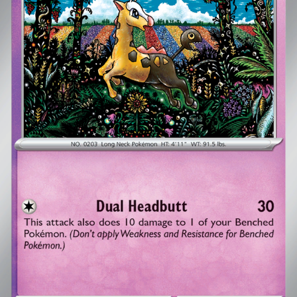 TWM - 083 - Girafarig - reverse holo