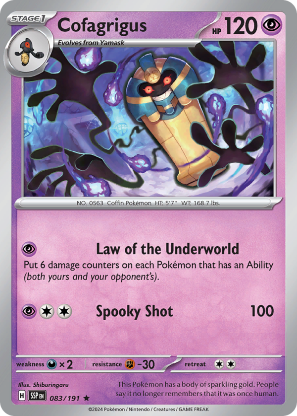 SSP - 083 - Cofagrigus - holo