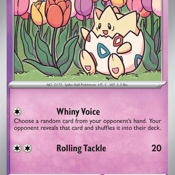 OBF - 083 - Togepi - reverse holo