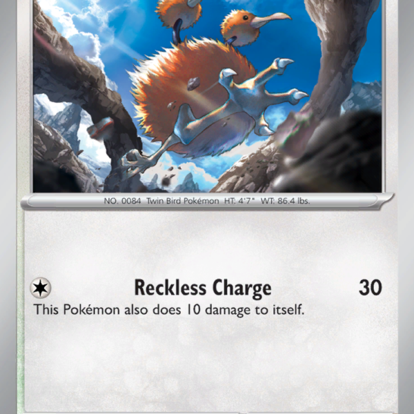 MEW - 084 - Doduo - reverse holo