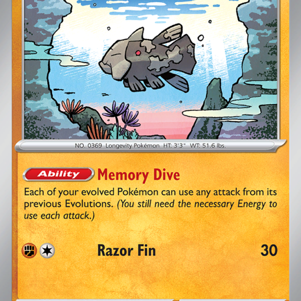 TEF - 084 - Relicanth - holo