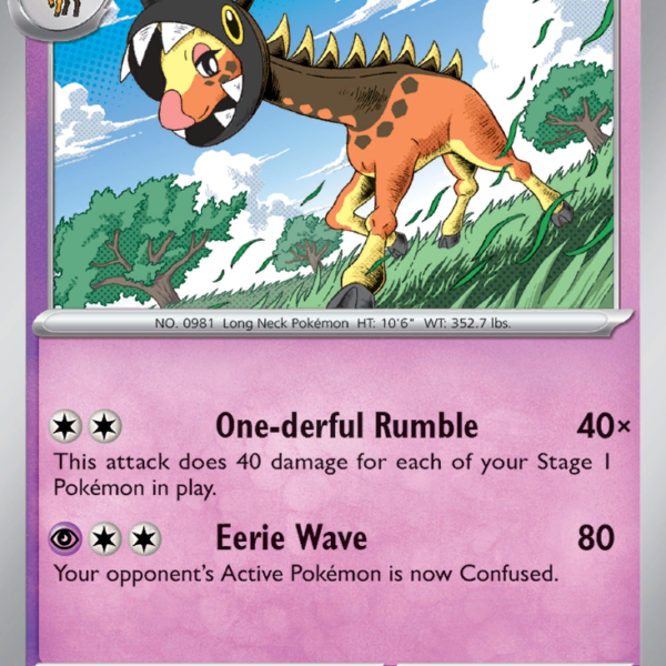 TWM - 084 - Farigiraf - reverse holo