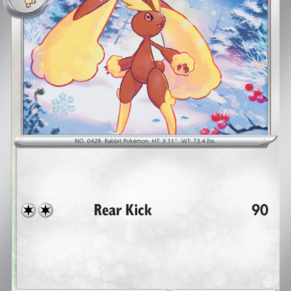 PRE - 084 - Lopunny - reverse holo