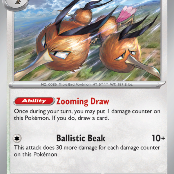 MEW - 085 - Dodrio - holo