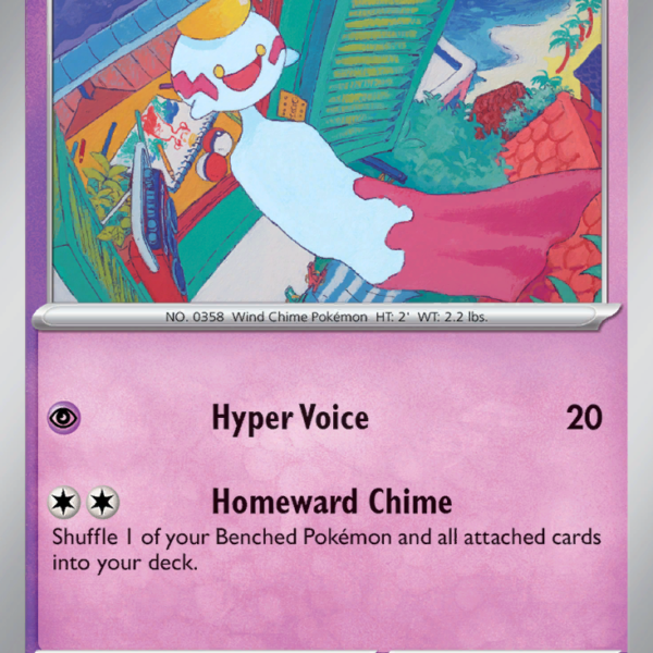 TWM - 085 - Chimecho - reverse holo