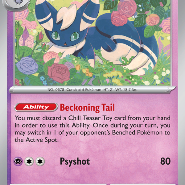 SSP - 085 - Meowstic - reverse holo