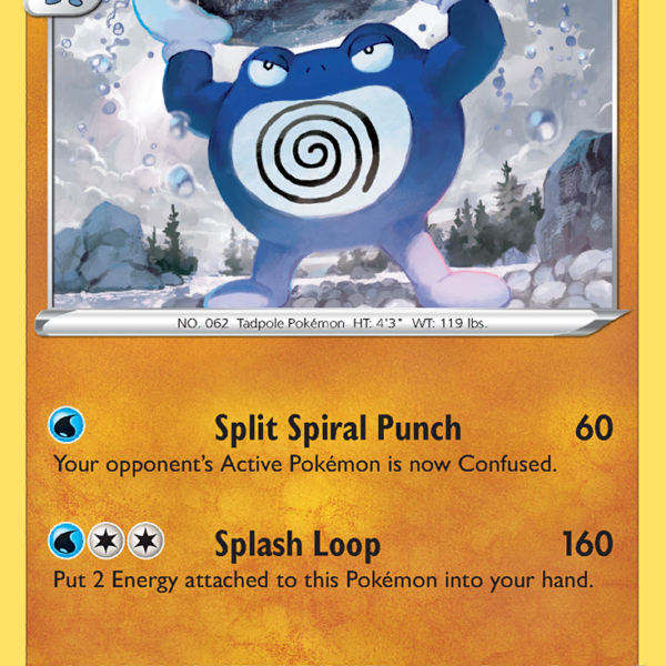 LOR - 085 - Poliwrath - reverse holo