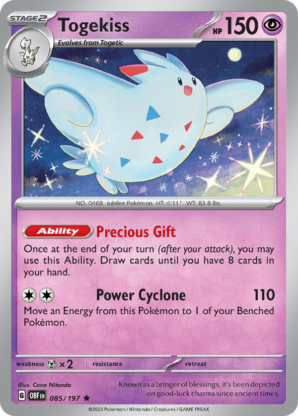 OBF - 085 - Togekiss - holo