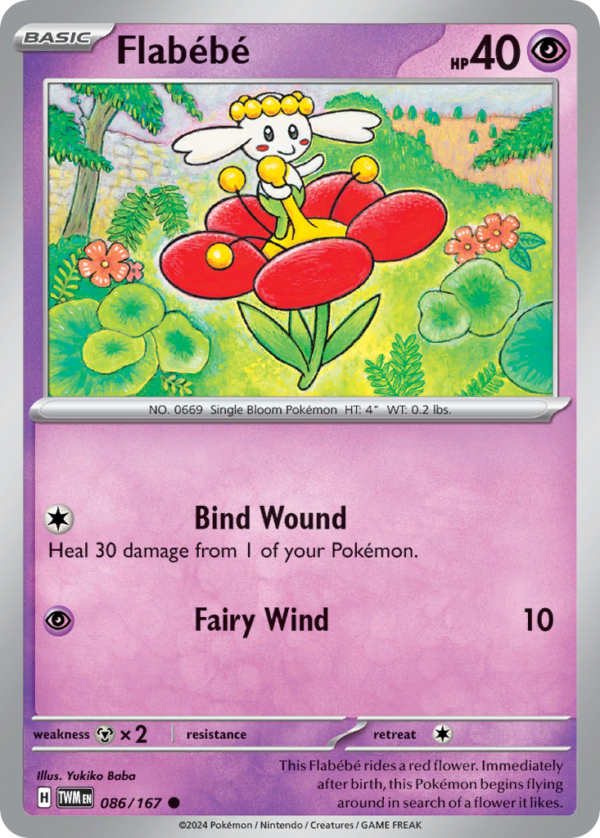 TWM - 086 - Flabébé - reverse holo