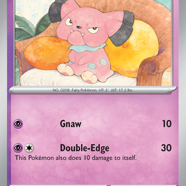 OBF - 087 - Snubbull - reverse holo