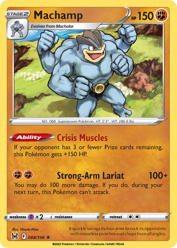 LOR - 088 - Machamp - holo